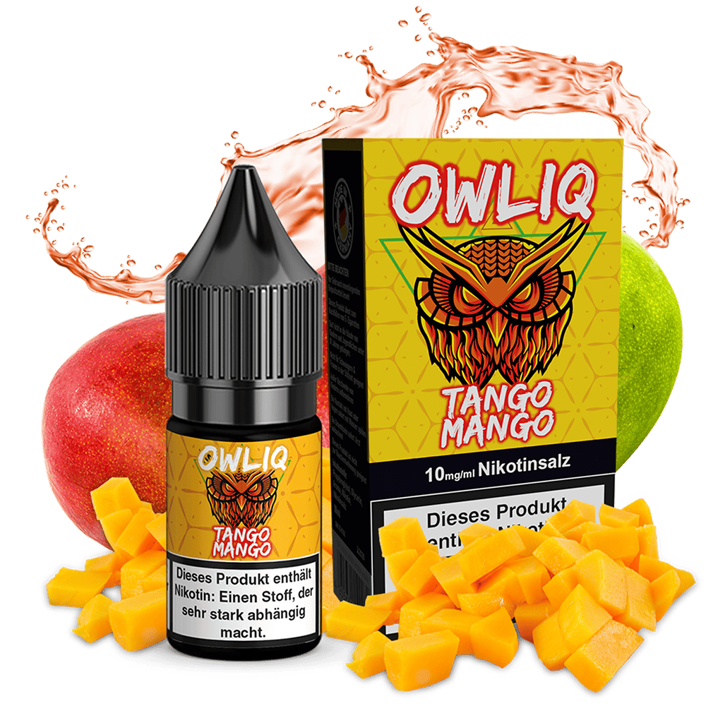 OWLIQ Nikotinsalz - Tango Mango - 10ml Liquid 10mg