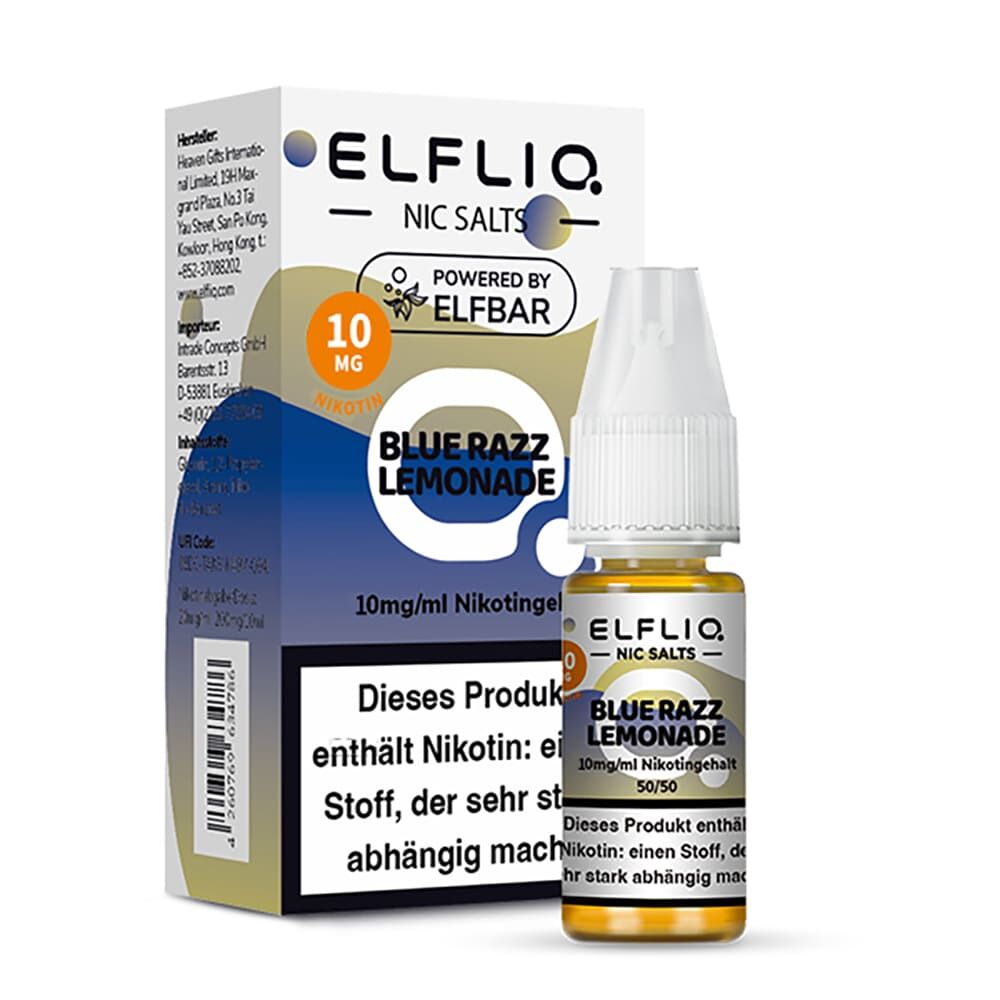 Elfliq by Elfbar Nikotinsalz - Blue Razz Lemonade - Liquid 10mg 10ml