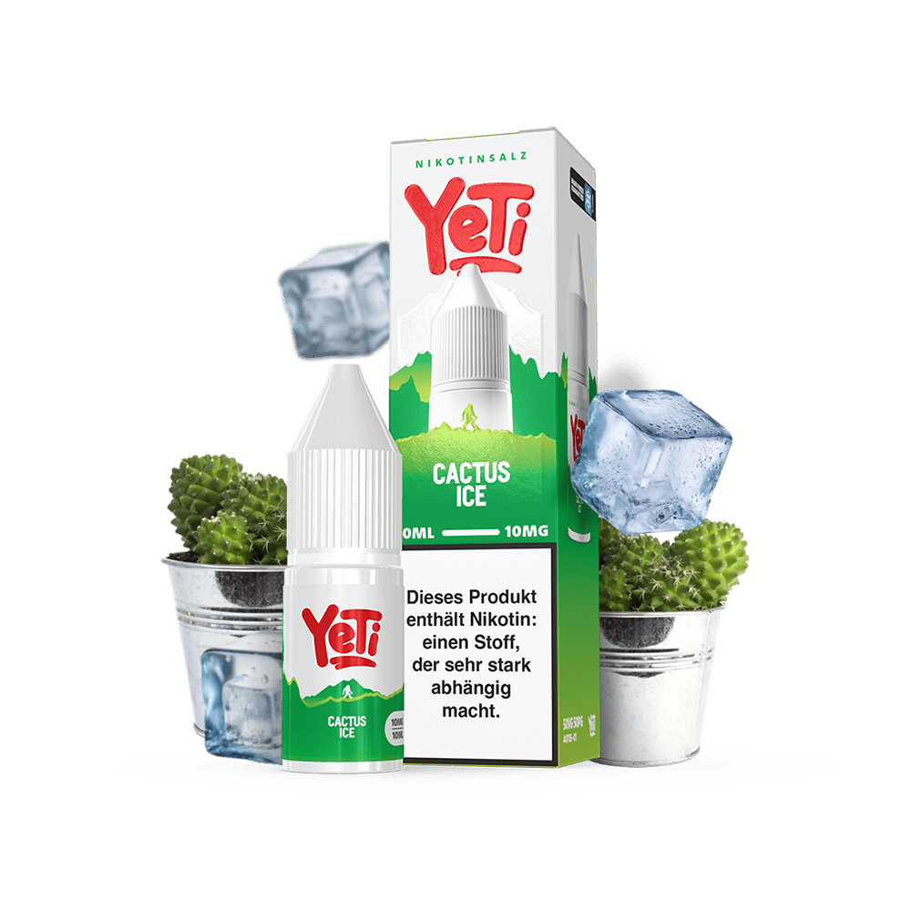 Yeti Summit Nikotinsalz - Cactus Ice - Overdosed 10ml Liquid 10mg