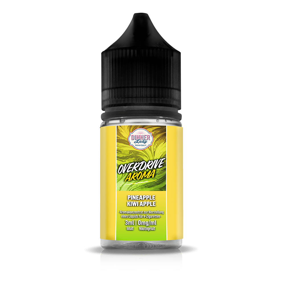 Dinner Lady Overdrive Longfill - Pineapple Kiwi Apple - 3ml in 30ml Flasche