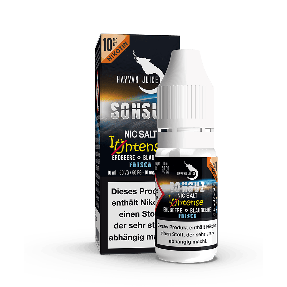 Hayvan Juice Intense Nikotinsalz - Sonsuz - Liquid 10mg 10ml