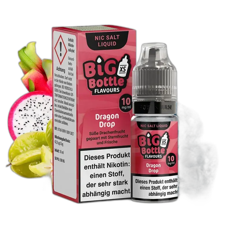 Big Bottle Flavours - Dragon Drop - 10ml 10mg Nikotinsalz