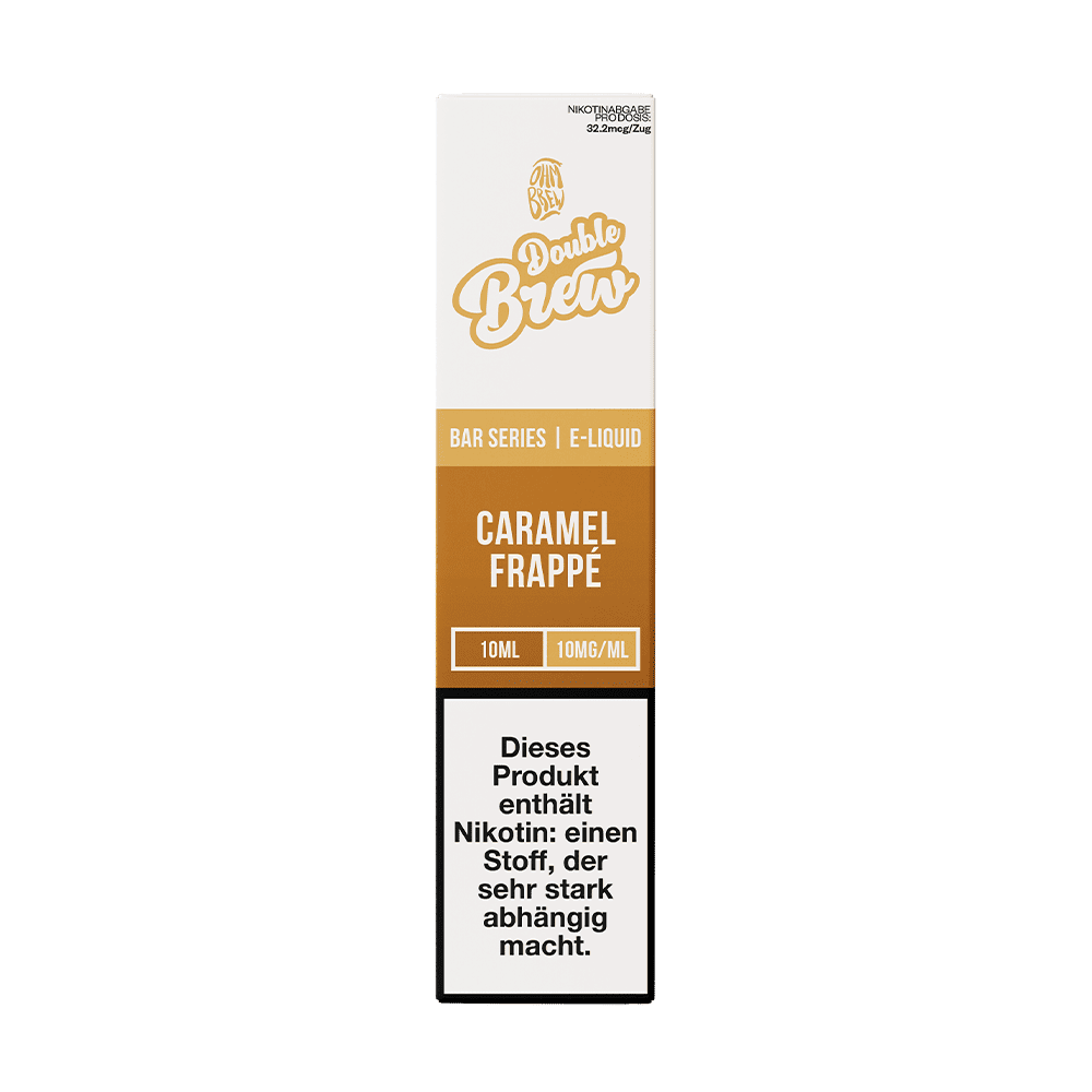Double Brew Nikotinsalz - Caramel Frappe - 10ml Liquid 10mg