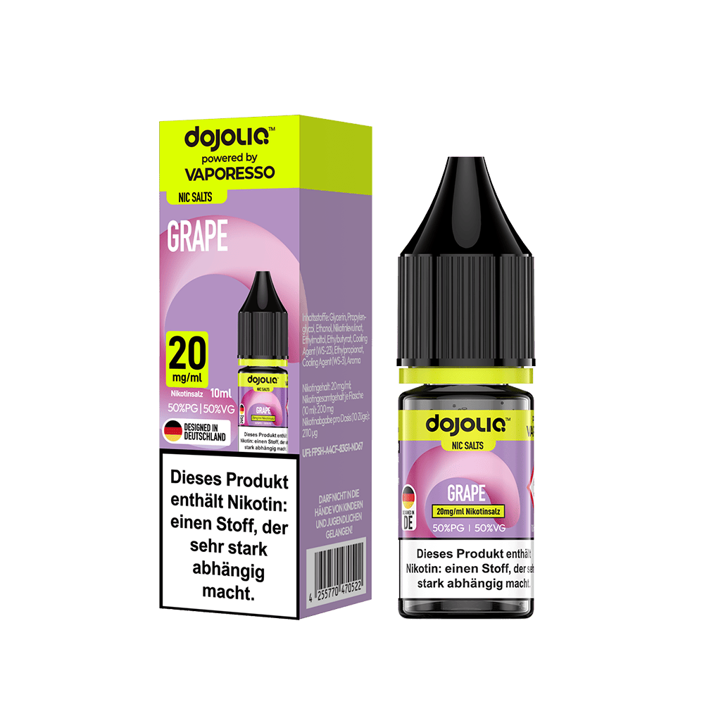 Dojoliq Nikotinsalz - Grape - 10ml Liquid 20mg