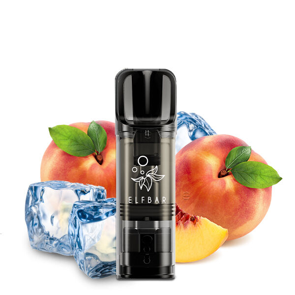 2x Elfbar Elfa Einweg Pod - Peach Ice (Juicy Peach) - 20mg Nikotinsalz 2ml