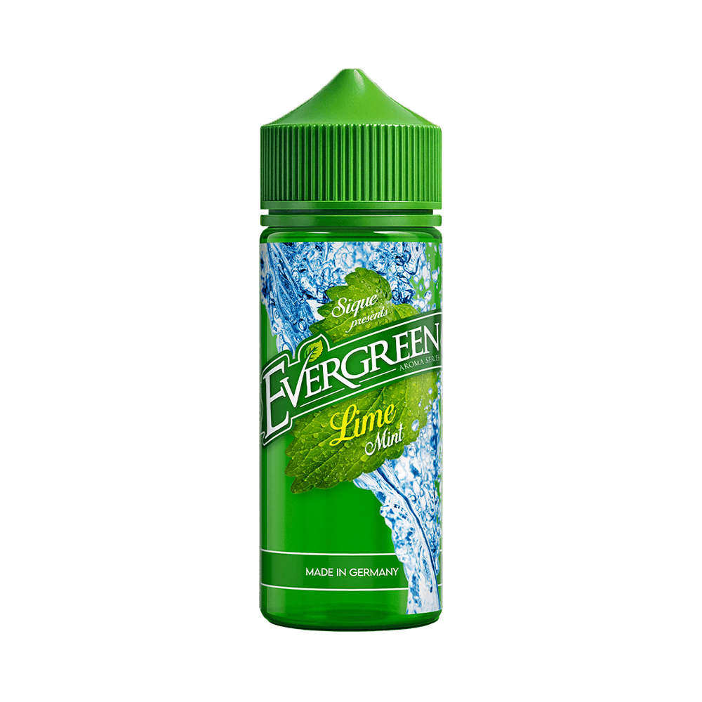 Evergreen Longfill - Lime Mint - 8ml Aroma in 120ml Flasche