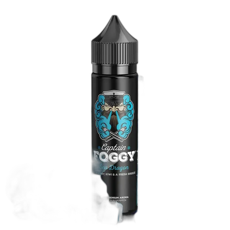 Captain Foggy Longfill - Sea Dragon - 10ml Aroma in 60ml Flasche