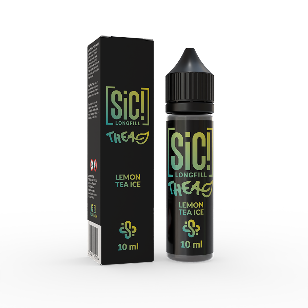 SIC Longfill - Lemon Tea Ice - 10ml Aroma in 60ml Flasche