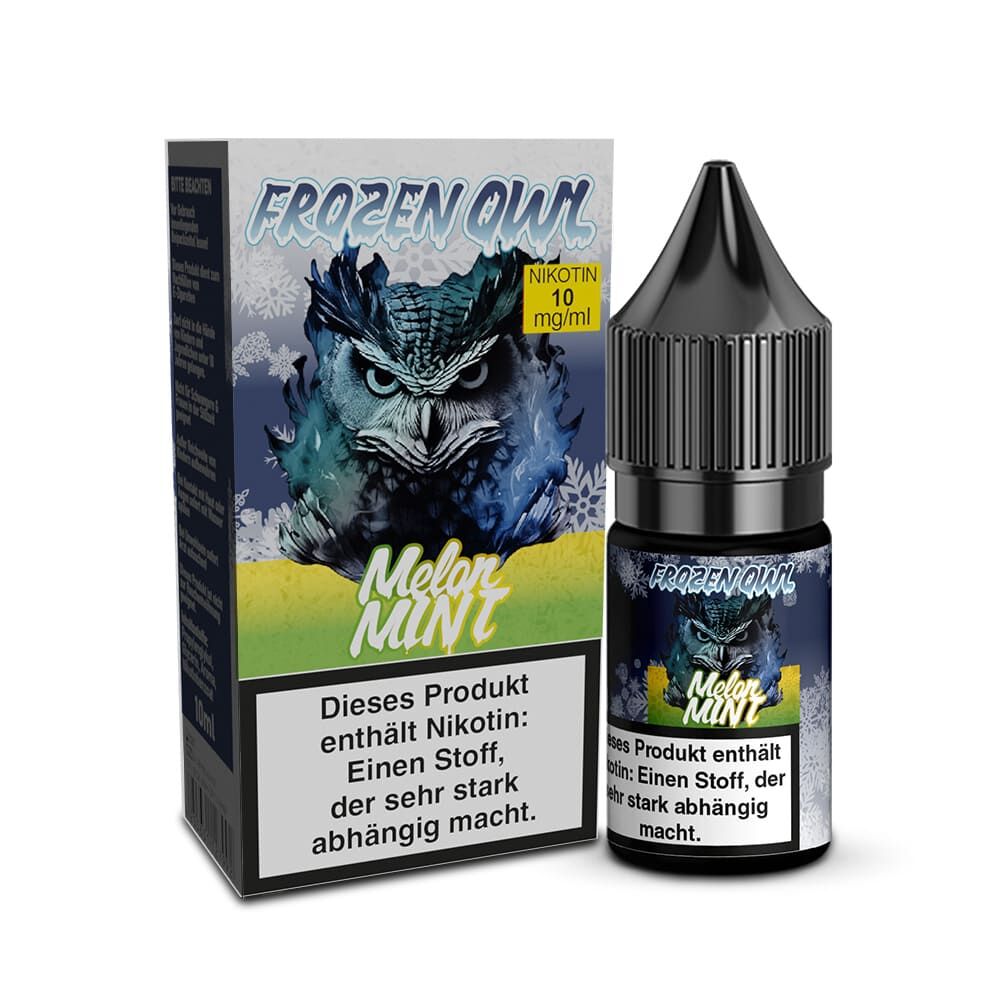 Frozen OWL Nikotinsalz - Melon Mint - 10ml Liquid 10mg