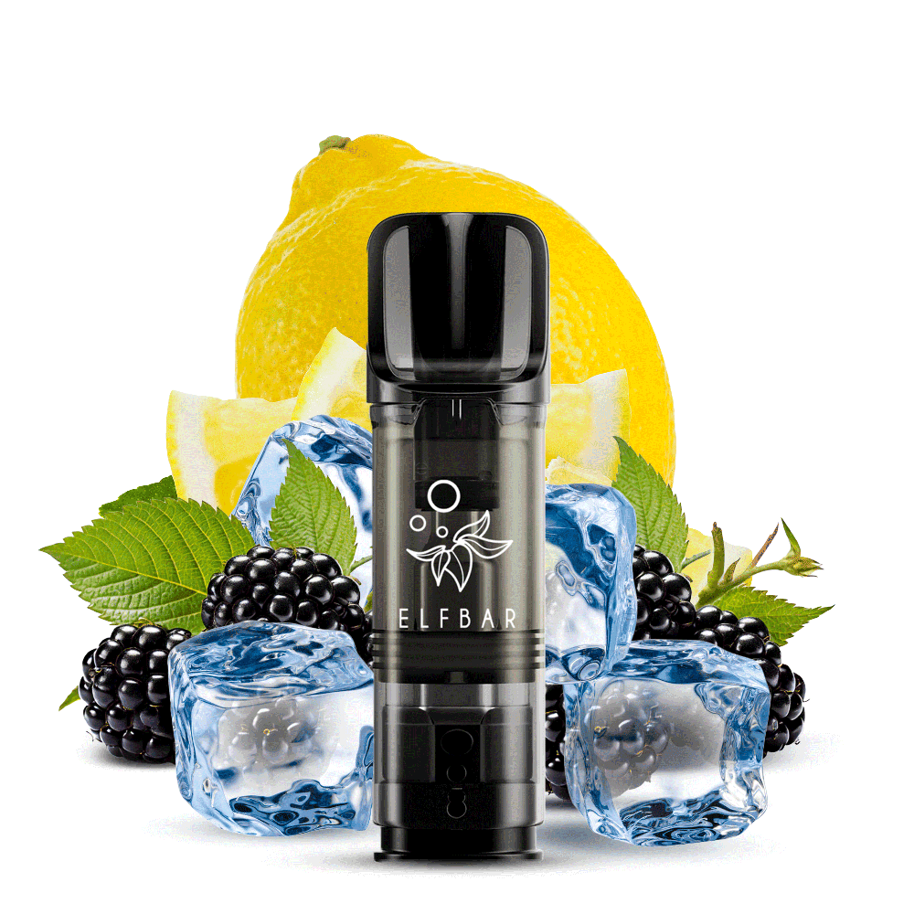 2x Elfbar Elfa Einweg Pod - Blackberry Lemon - 20mg Nikotinsalz 2ml 2x Elfbar Elfa Einweg Pod - Blackberry Lemon - 20mg Nikotinsalz 2ml