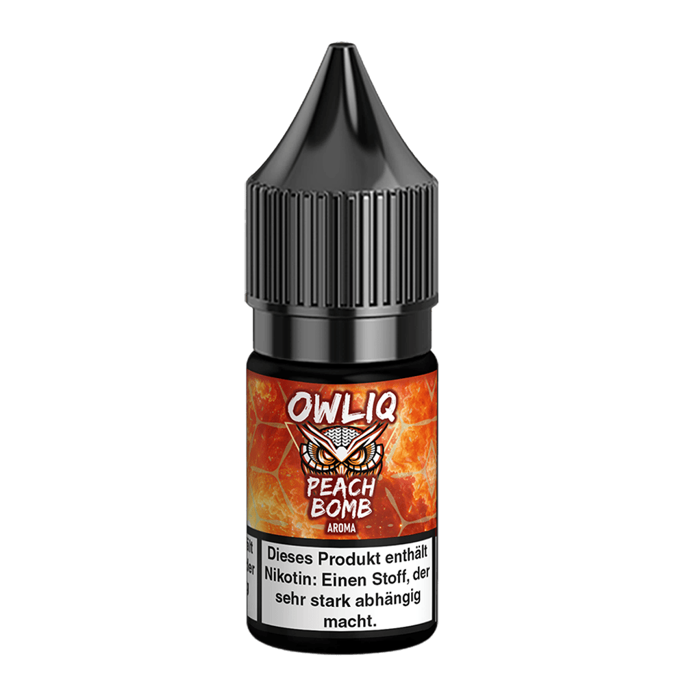 OWLIQ Nikotinsalz - Peach Bomb - 10ml Liquid 10mg