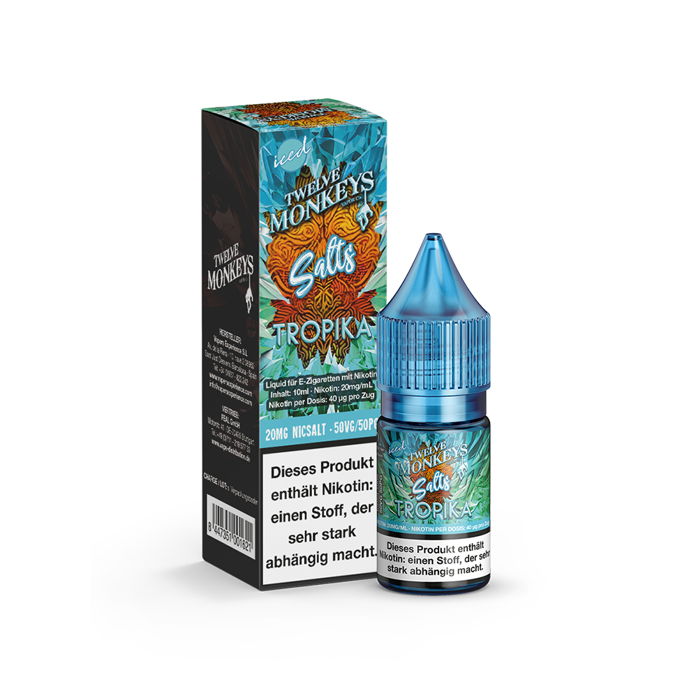 Twelve Monkeys Nikotinsalz - Tropika - 10ml Liquid 20mg