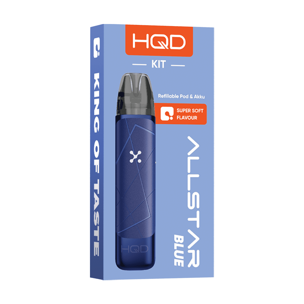 HQD Allstar Lite Refillable Pod Kit - Blue