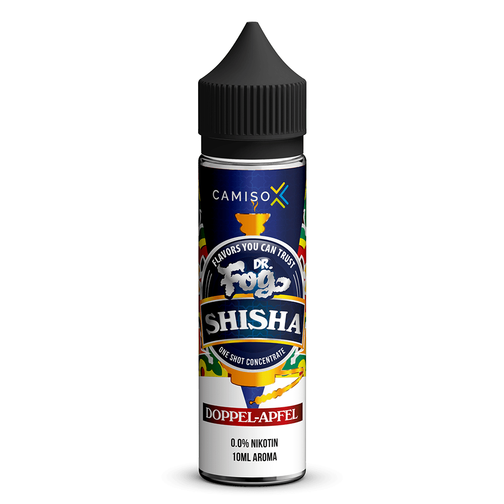 Dr. Fog Longfill - Doppel Apfel - 10ml Aroma in 60ml Flasche Dr. Fog Longfill - Doppel Apfel - 10ml Aroma in 60ml Flasche