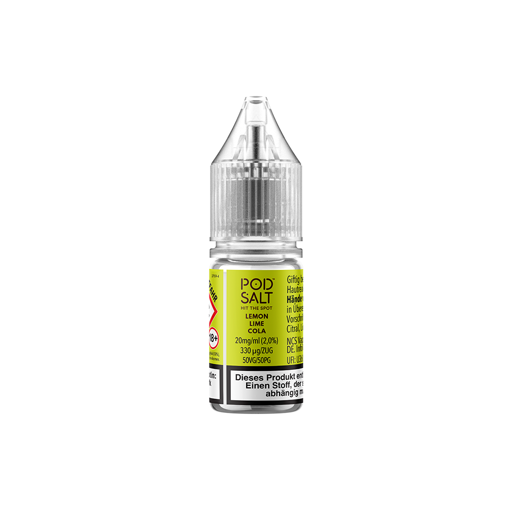 Pod Salt Xtra Nikotinsalz - Lemon Lime Cola - Liquid 20mg 10ml