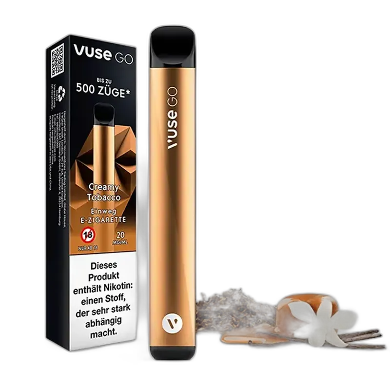 Vuse GO Creamy Tobacco 20mg Einweg E-Zigarette