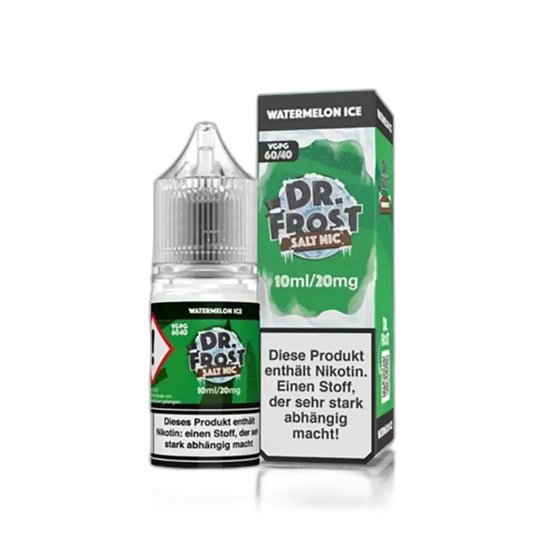 Dr. Frost Nikotinsalz - Ice Cold Watermelon - 10ml Liquid 20mg