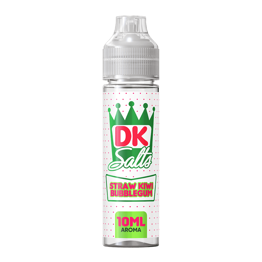 DK Salts Longfill - Straw Kiwi Bubblegum - 10ml Aroma in 60 ml Flasche