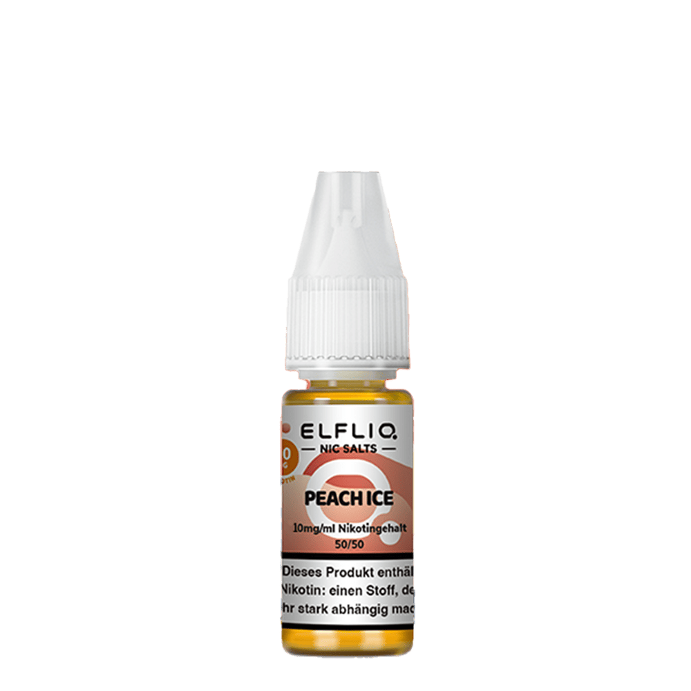 Elfliq by Elfbar Nikotinsalz - Peach Ice - Liquid 10mg 10ml