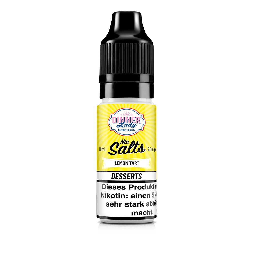 Dinner Lady Nikotinsalz - Lemon Tart - 50/50 10ml Liquid 20mg
