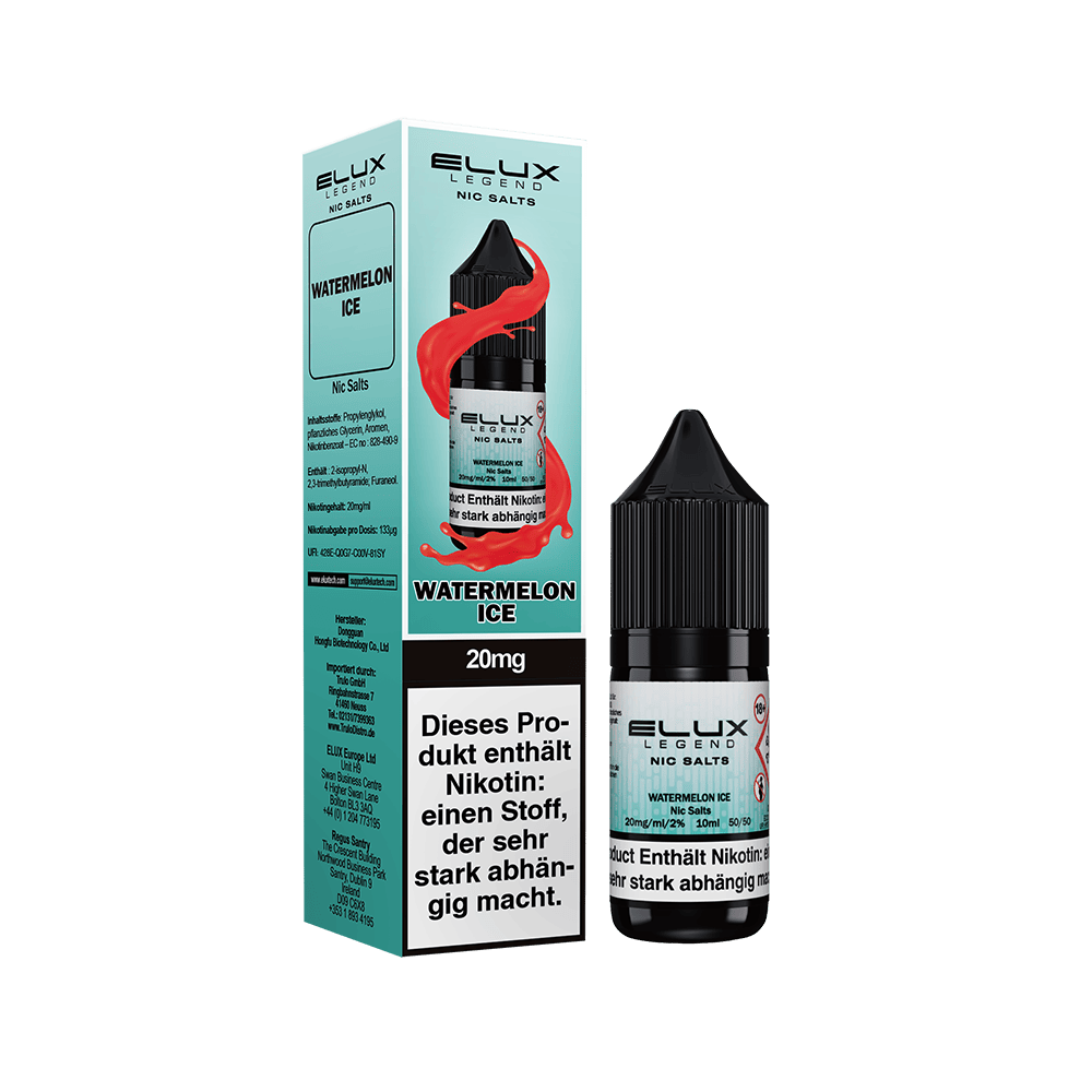 Elux Nikotinsalz - Watermelon Ice - Liquid 20mg 10ml