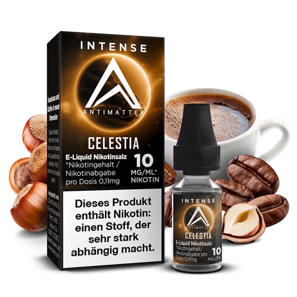 Antimatter Intense Nikotinsalz - Celestia - 10mg 10ml Liquid