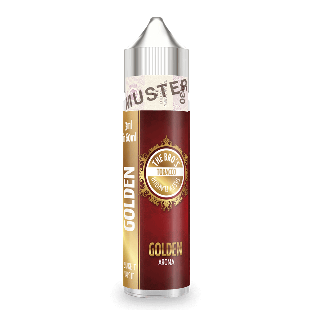The Bros Aroma Longfill - Tobacco Golden - 3ml in 60ml Flasche