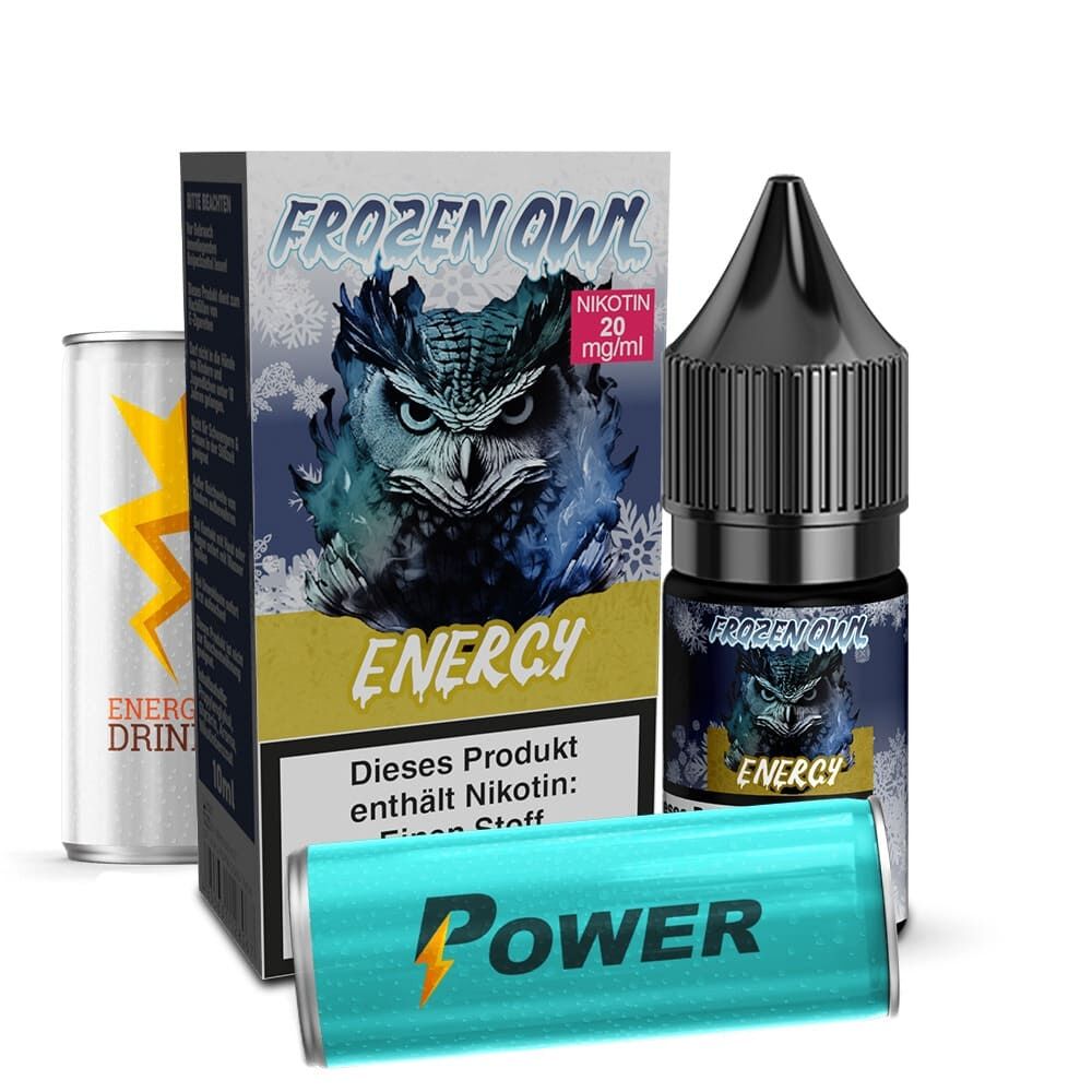 Frozen OWL Nikotinsalz - Energy - 10ml Liquid 20mg Frozen OWL Nikotinsalz - Energy - 10ml Liquid 20mg