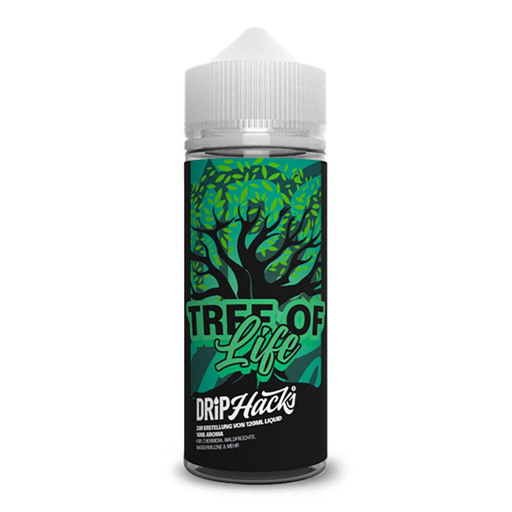 Drip Hacks Longfill - Tree of Life - 10ml Aroma in 120ml Flasche