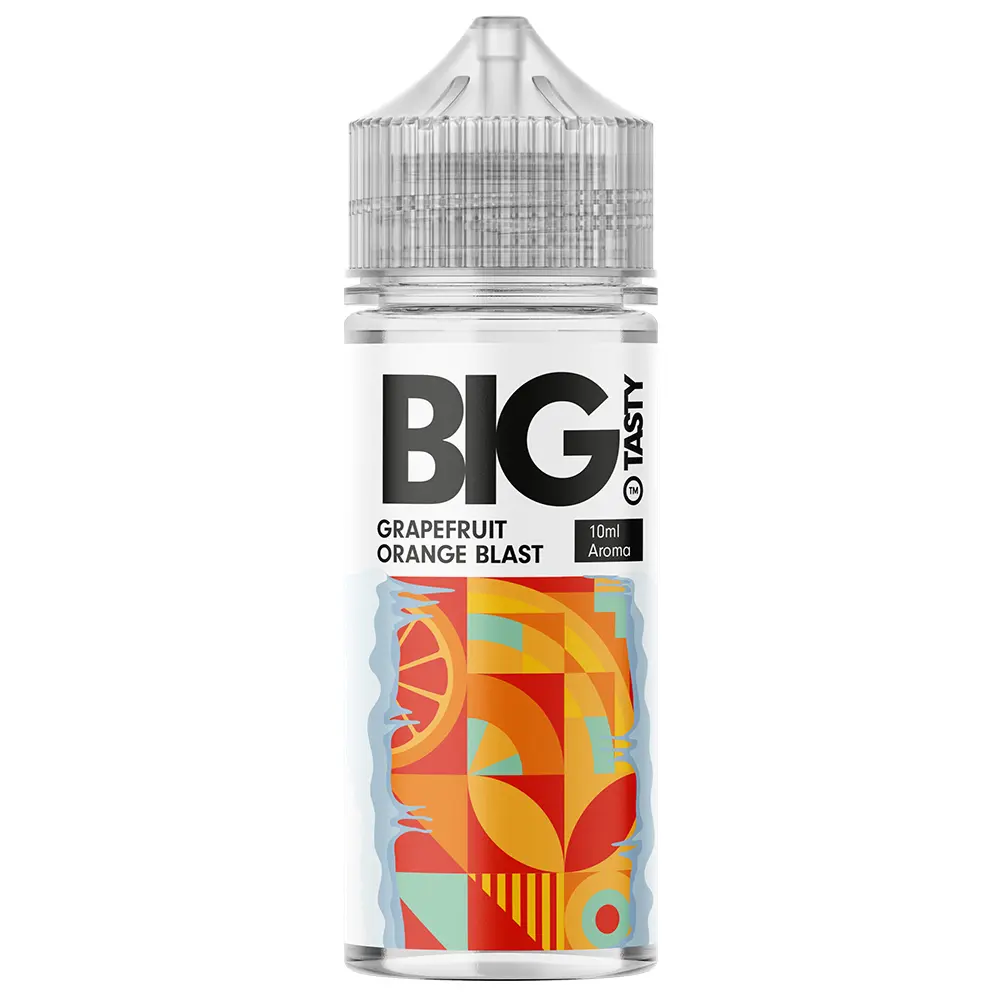 Big Tasty Longfill - Grapefruit Orange Blast - 10ml Aroma in 120ml Flasche