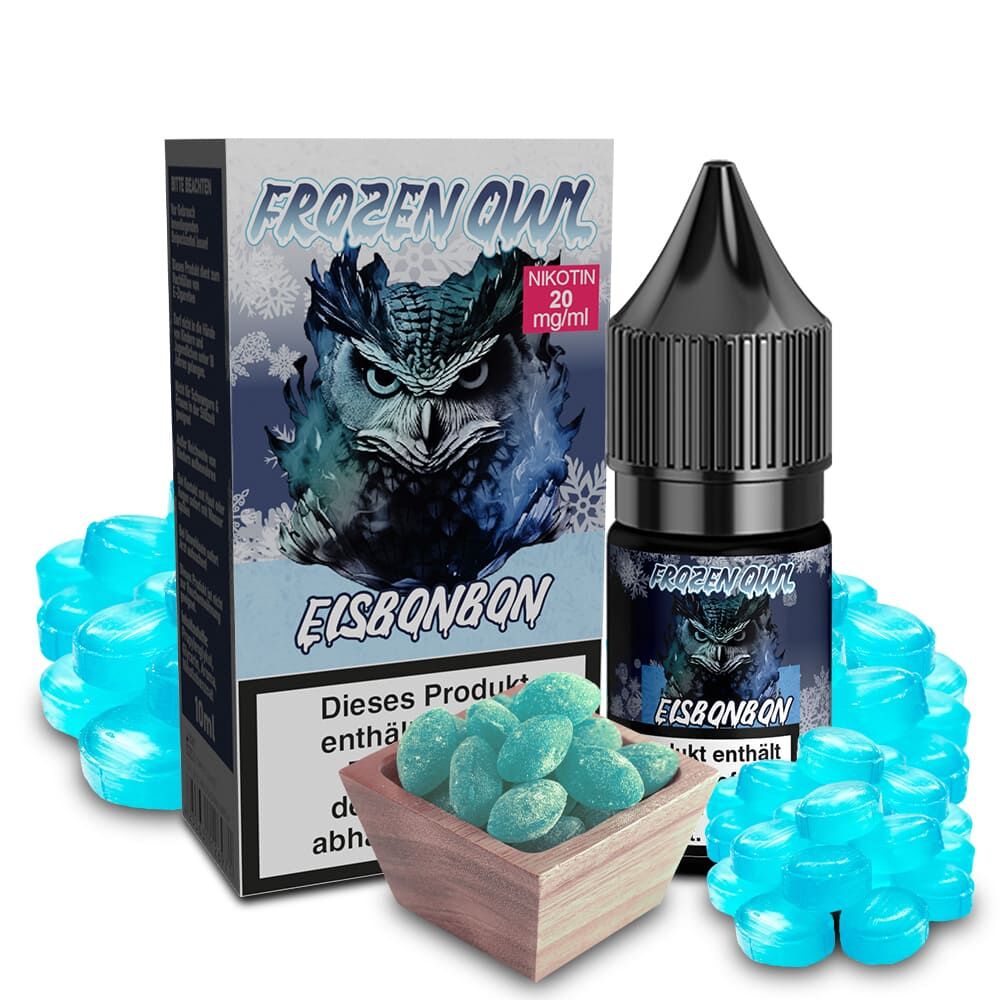 Frozen OWL Nikotinsalz - Eisbonbon - 10ml Liquid 20mg