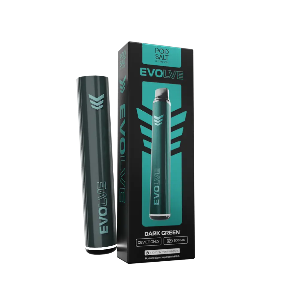 Pod Salt Evolve Stick Dark Green Pod Salt Evolve Stick Dark Green