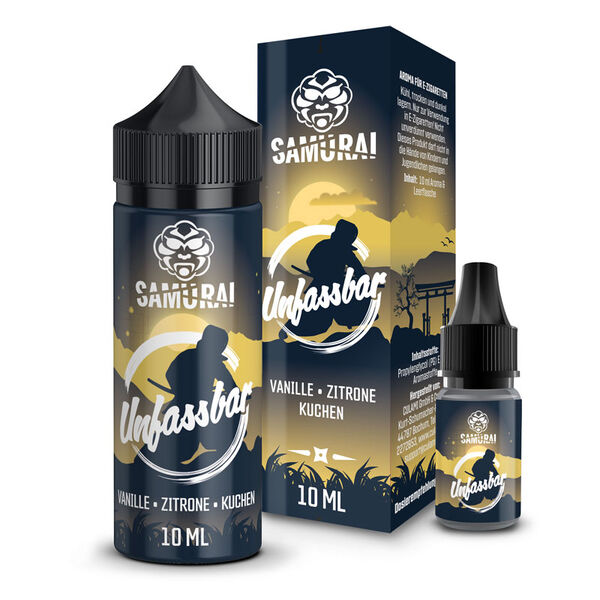 Samurai Longfill - Unfassbar - 10ml Aroma in 120ml Flasche