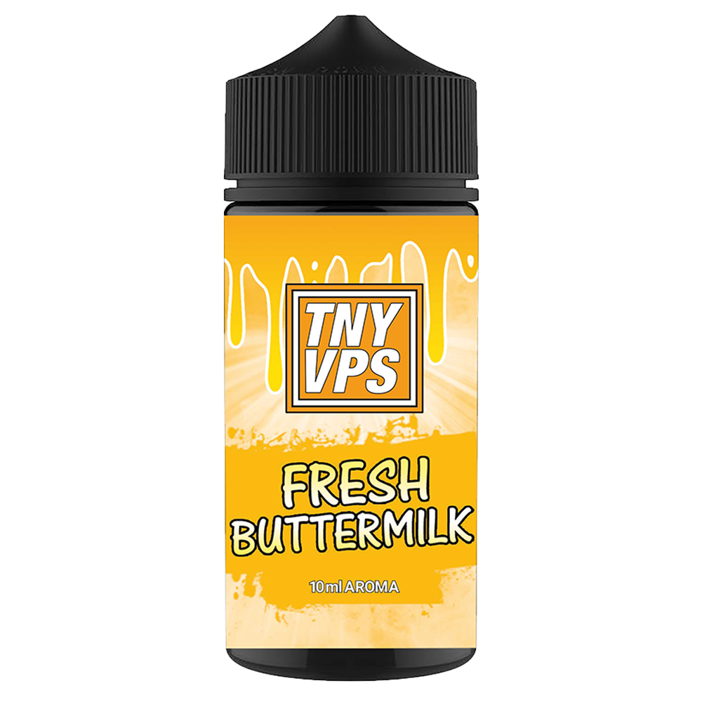 Tony Vapes Aroma Longfill - Fresh Buttermilk - 10ml in 100ml Flasche