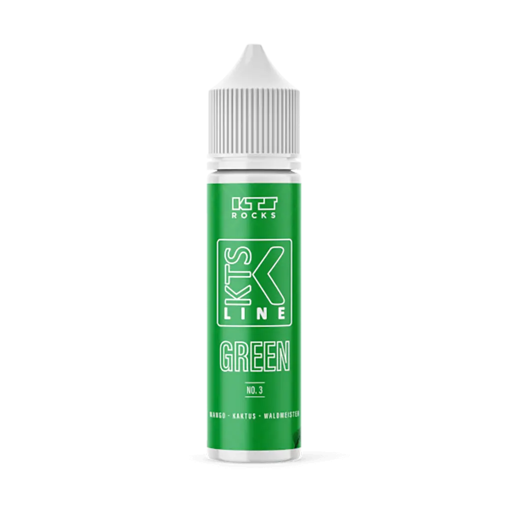 KTS Line Longfill  - Green No. 3 - 10ml Aroma in 60ml Flasche