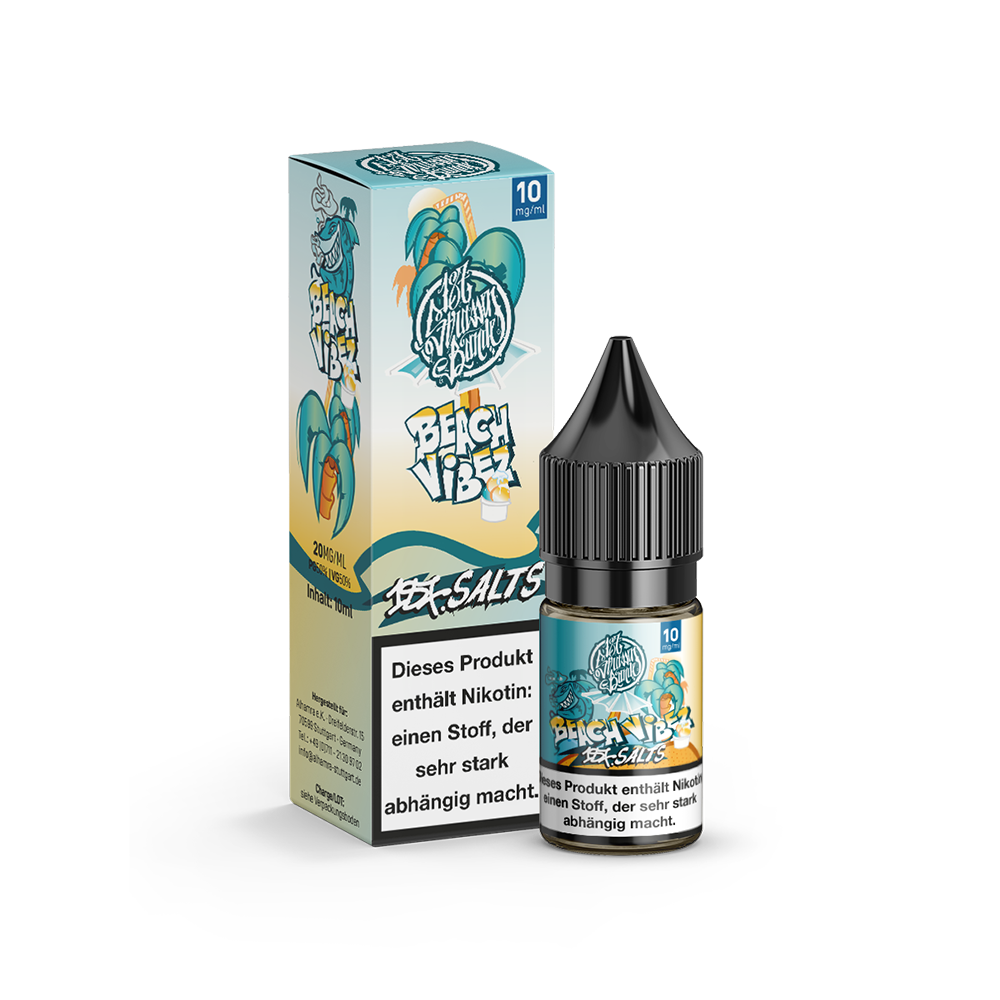 187 Strassenbande Nikotinsalz - Beach Vibez - 10ml Liquid 10mg