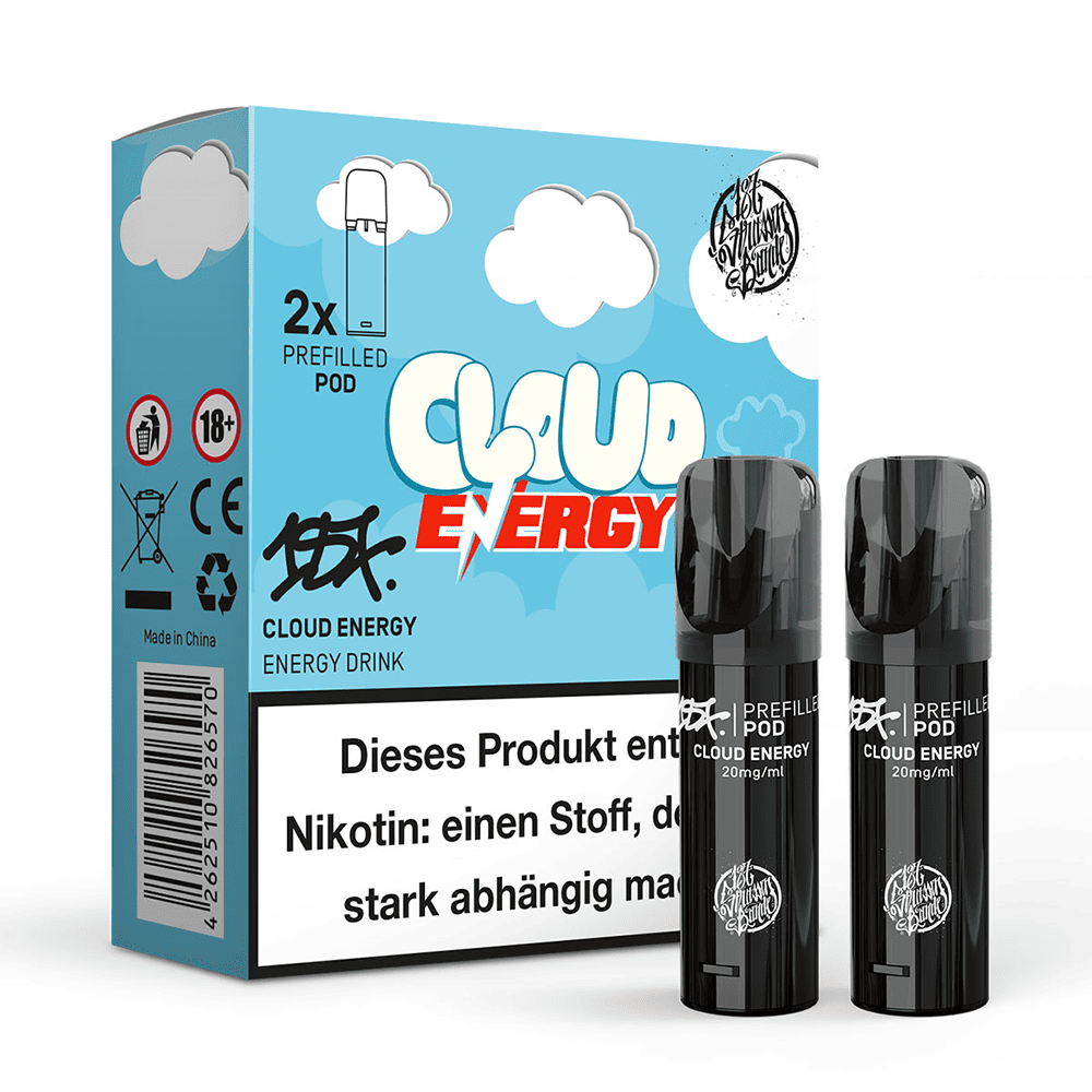 2x 187 Strassenbande Einweg Pod - Cloud Energy - 20mg Nikotinsalz 2ml 2x 187 Strassenbande Einweg Pod - Cloud Energy - 20mg Nikotinsalz 2ml