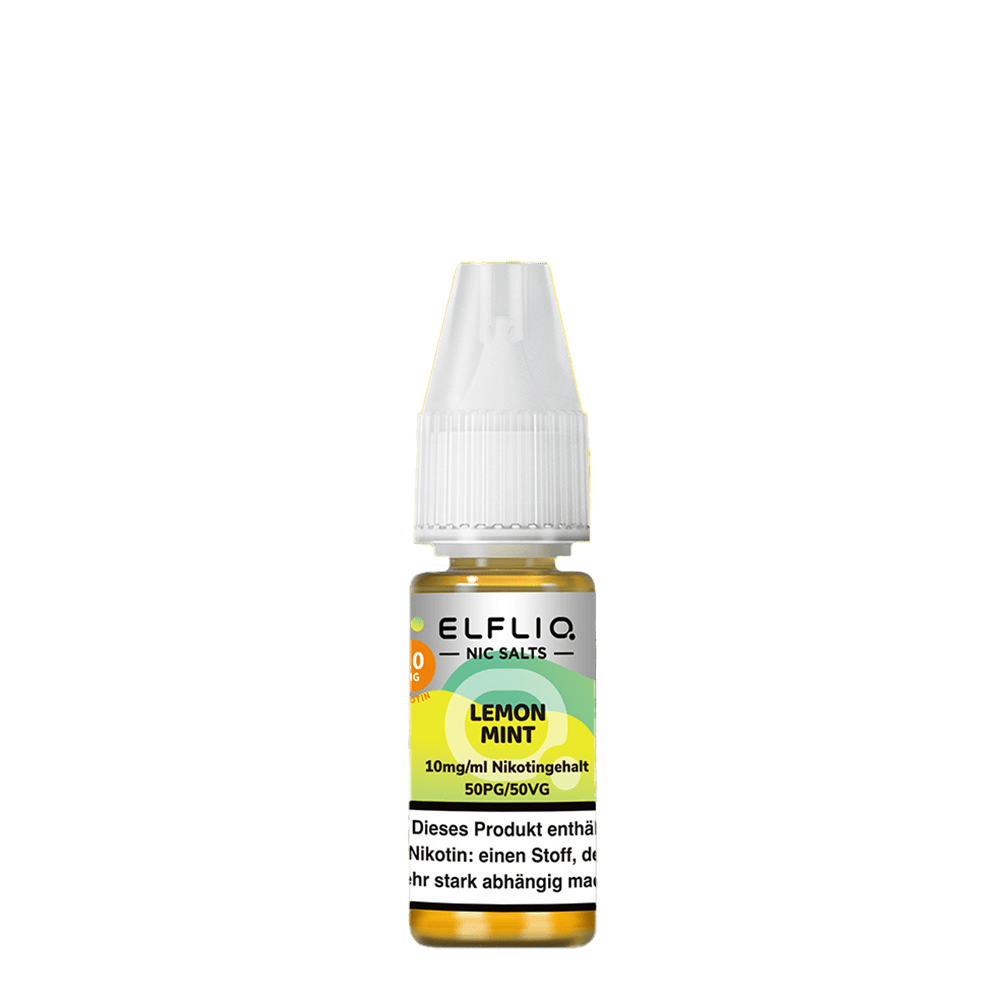 Elfliq by Elfbar Nikotinsalz - Lemon Mint - Liquid 10mg 10ml