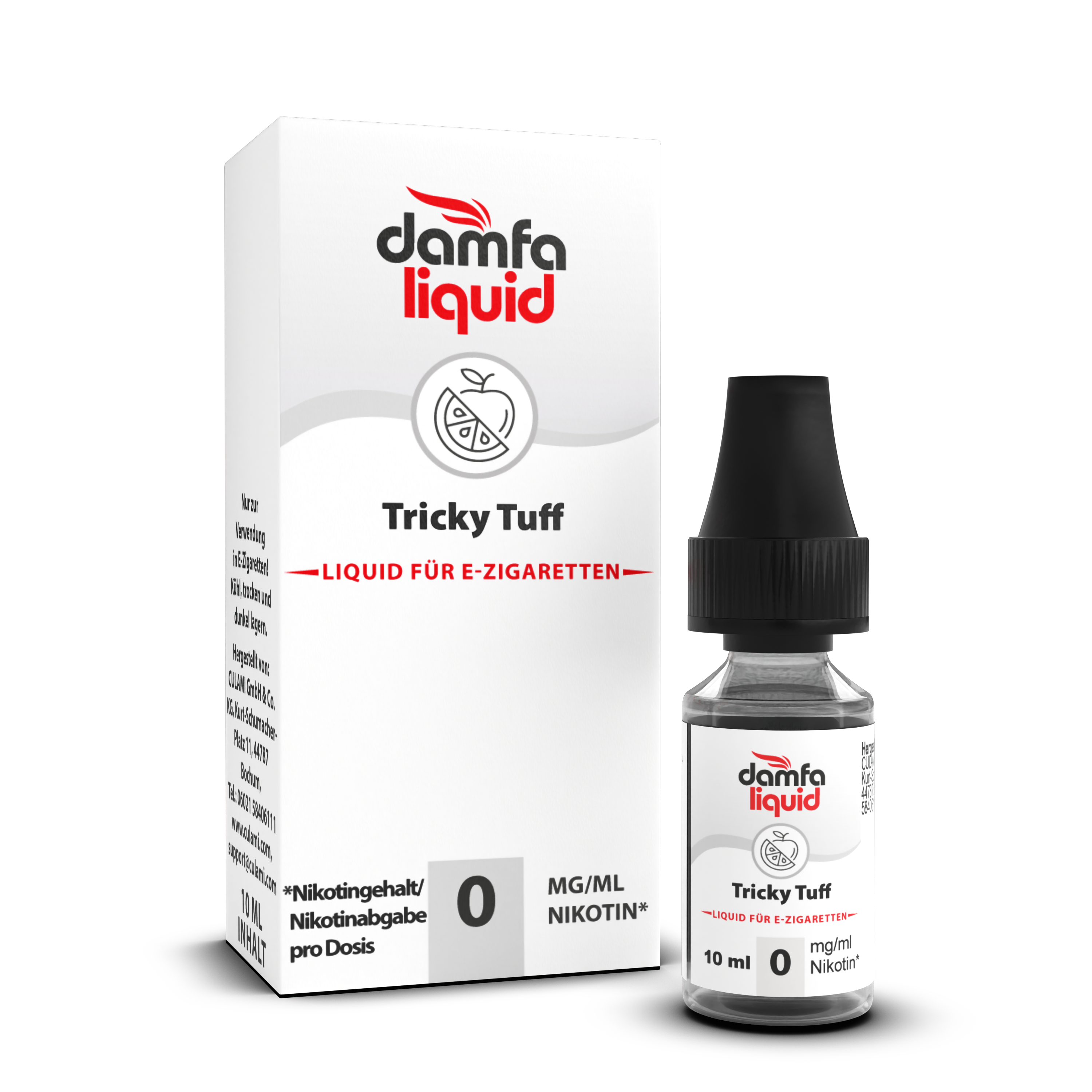 damfaliquid Tricky Tuff 0mg 10ml