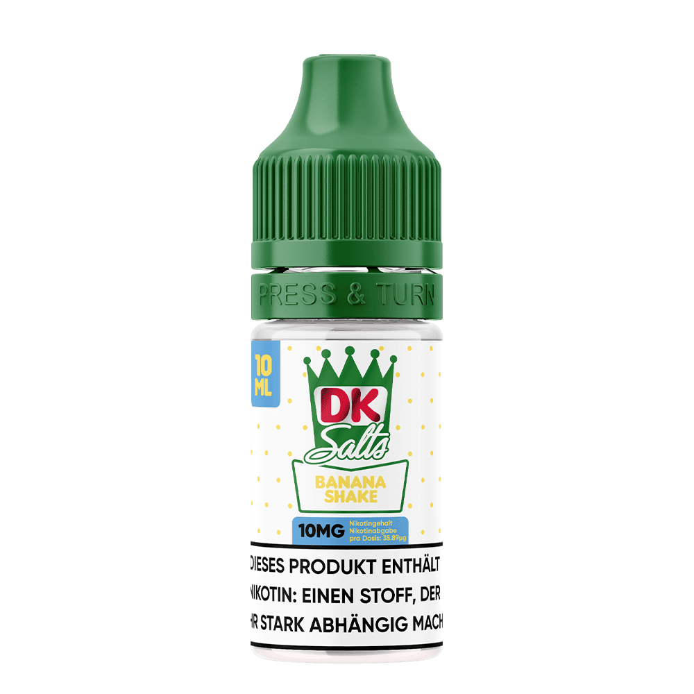 DK Salts Nikotinsalz - Banana Shake - Liquid 10mg 10ml