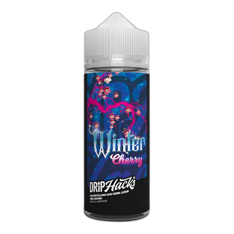 Drip Hacks Longfill - Cherry Winter - 10ml Aroma in 120ml Flasche