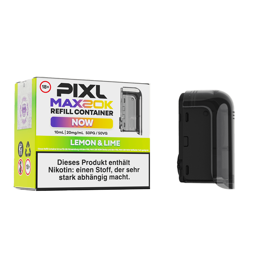 PIXL MAX 20K Einweg Pod - Lemon & Lime - 20 mg Nikotinsalz 10ml