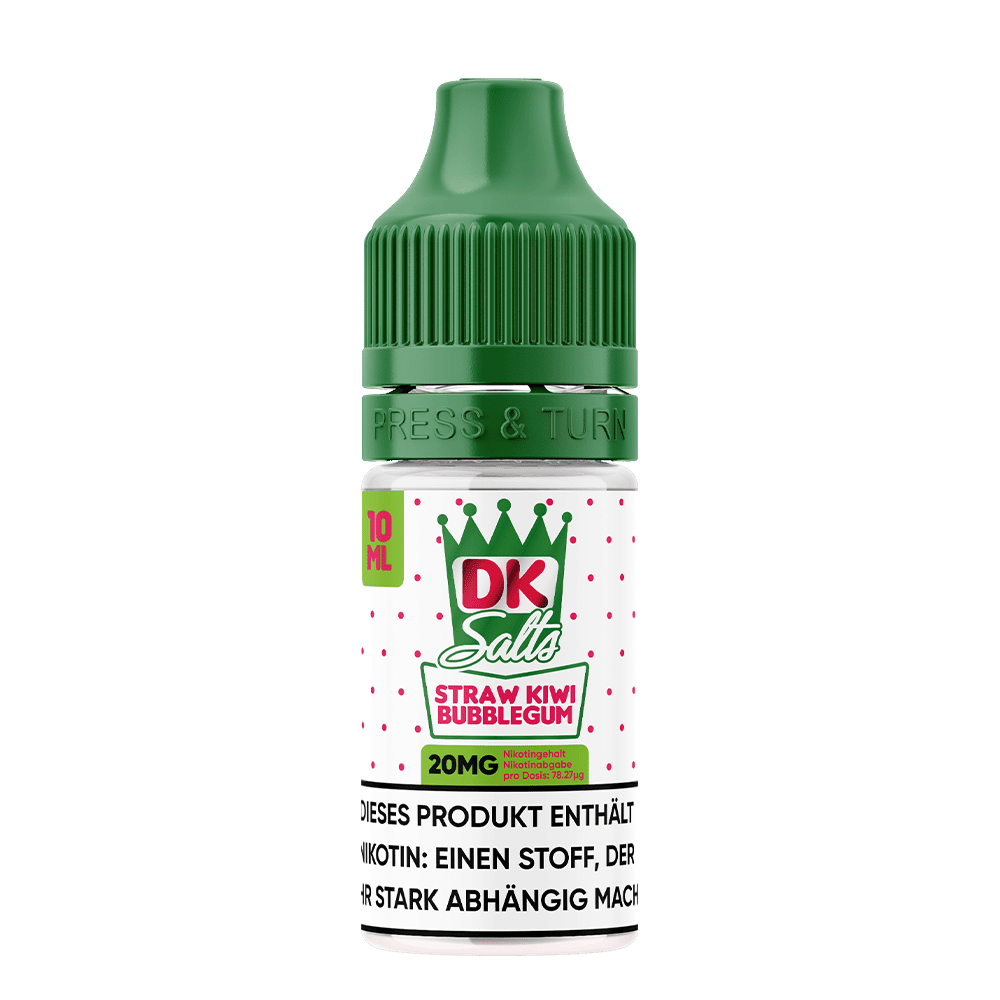DK Salts Nikotinsalz - Straw Kiwi Bubblegum - Liquid 20mg 10ml