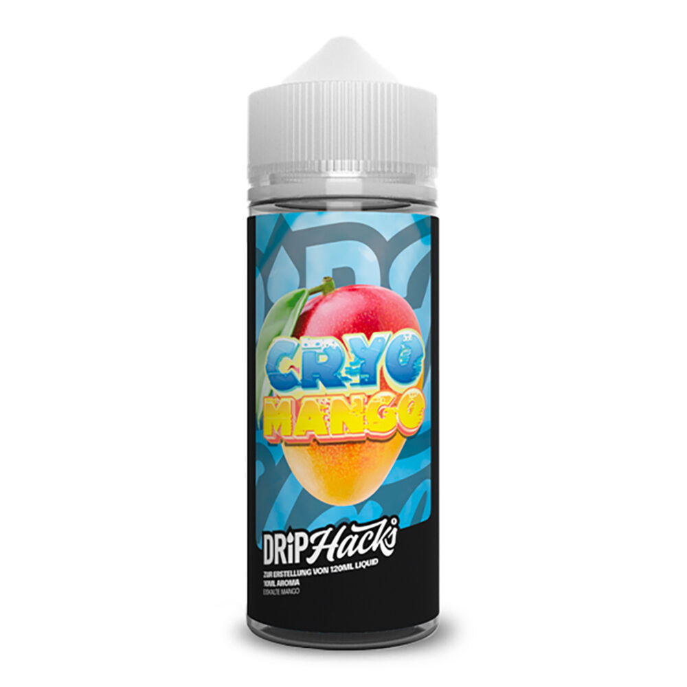 Drip Hacks Longfill - Cryo Mango - 10ml Aroma in 120ml Flasche