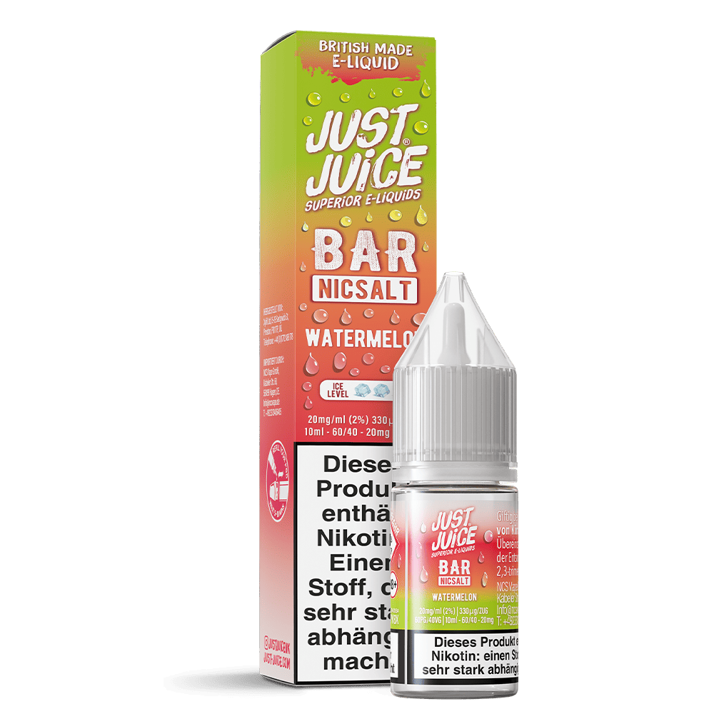 Just Juice Nikotinsalz - Watermelon - 10ml Liquid 20mg