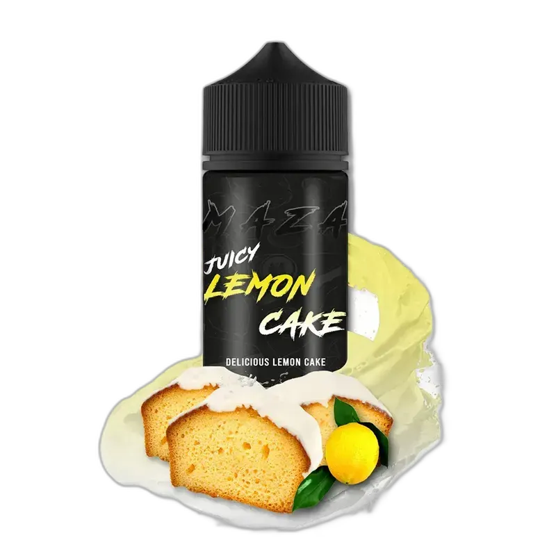 MaZa Longfill - Lemon Cake - 10ml Aroma in 120ml Flasche