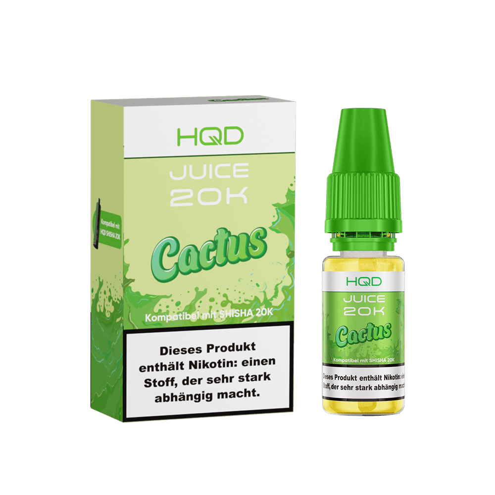 HQD Juice 20K Nikotinsalz - Cactus - 10ml Liquid 3mg