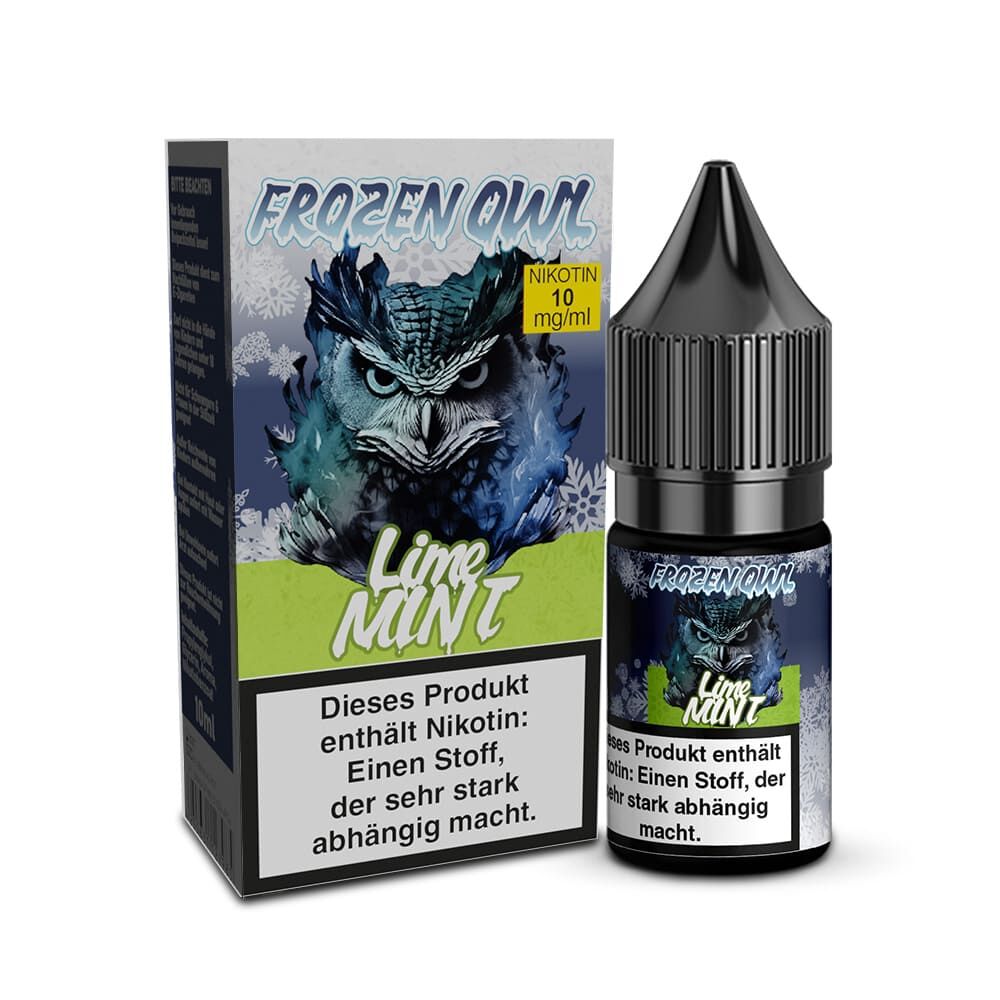Frozen OWL Nikotinsalz - Lime Mint - 10ml Liquid 10mg