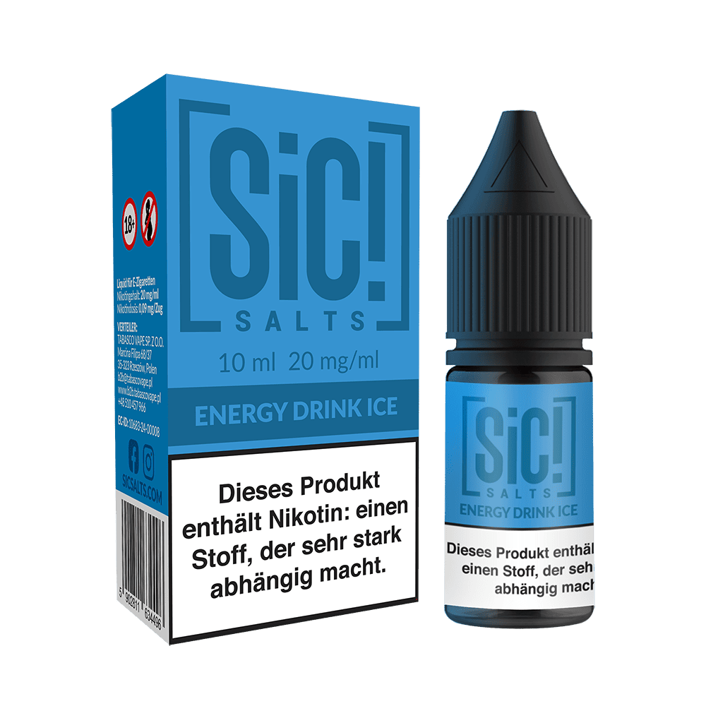 SIC Nikotinsalz - Energy Drink Ice -10ml Liquid 20mg