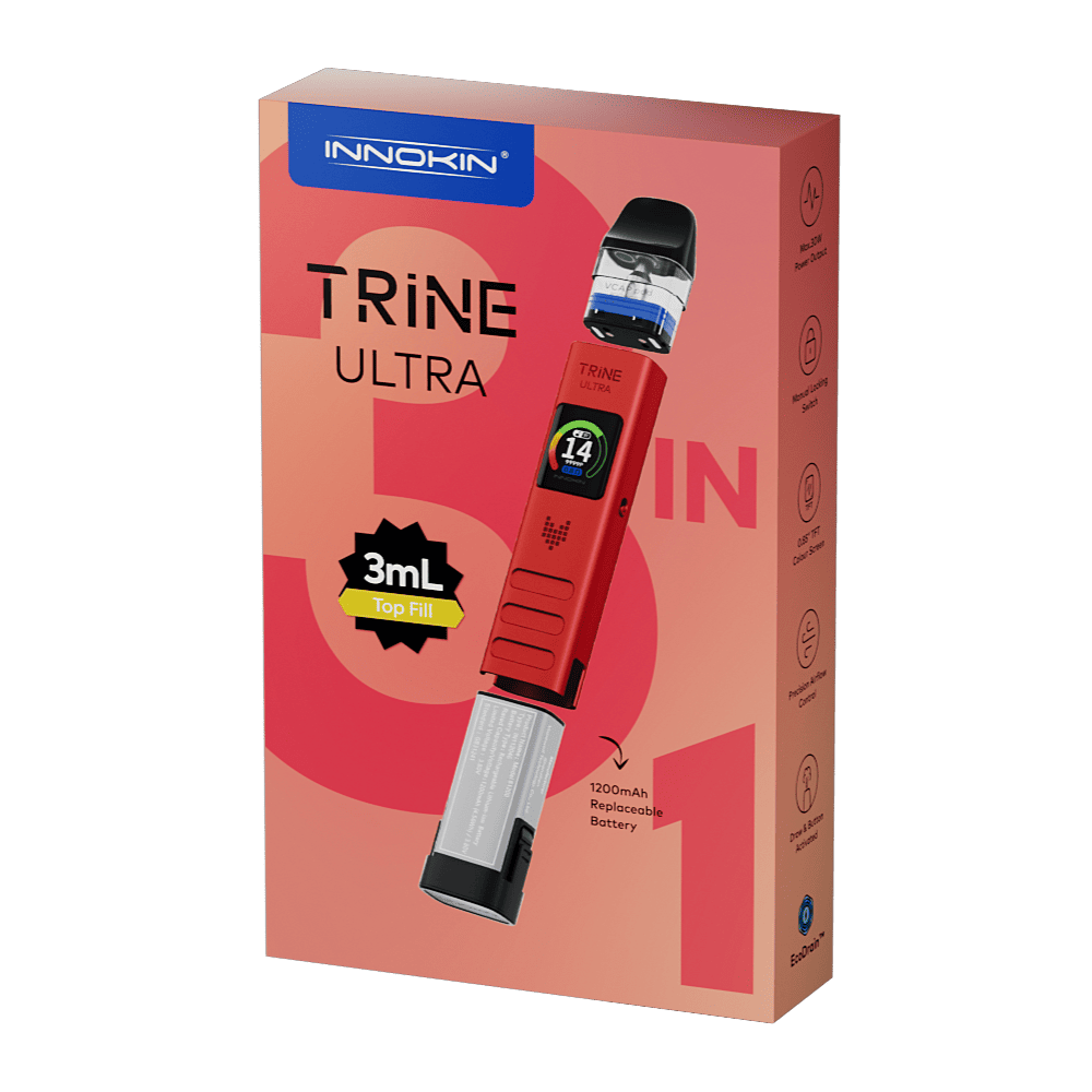 Innokin Trine Ultra Kit Crimson Red